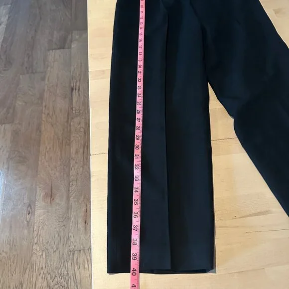 Ralph Lauren Pleated Straight Leg Pants (sz 4) - Picture 13 of 15